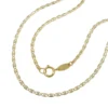 1,5mm Kette Phantasiekette Collier Halskette aus 375 Gold Gelbgold, 45cm