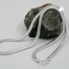 4mm Kette Schlangenkette 925 Echt Silber 42cm Halsschmuck Silberkette