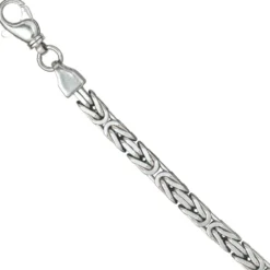 7mm Königsarmband Armband Armschmuck aus 925 Silber 20cm Unisex