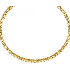 7mm Königskette aus 750 Gold Gelbgold Kette Halskette 60cm Herren