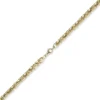 7mm Königskette aus 585 Gold Gelbgold Kette Halskette 50cm rund abgerundet