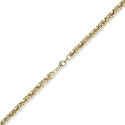 7mm Königskette aus 585 Gold Gelbgold Kette Halskette 60cm rund abgerundet