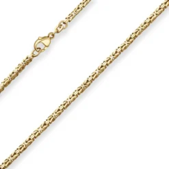 2,8mm Königskette Goldkette Collier Halskette aus 333 Gold Gelbgold 50cm