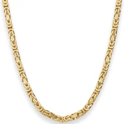 5,1mm Königskette Goldkette Collier Halskette aus 585 Gold Gelbgold 50cm