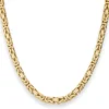 5,6mm Königskette Goldkette Collier Halskette aus 585 Gold Gelbgold 55cm