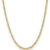 3,2mm Königskette Goldkette Collier Halskette aus 585 Gold Gelbgold 60cm