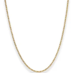 1,8mm Königskette Goldkette Collier Halskette aus 333 Gold Gelbgold 45cm