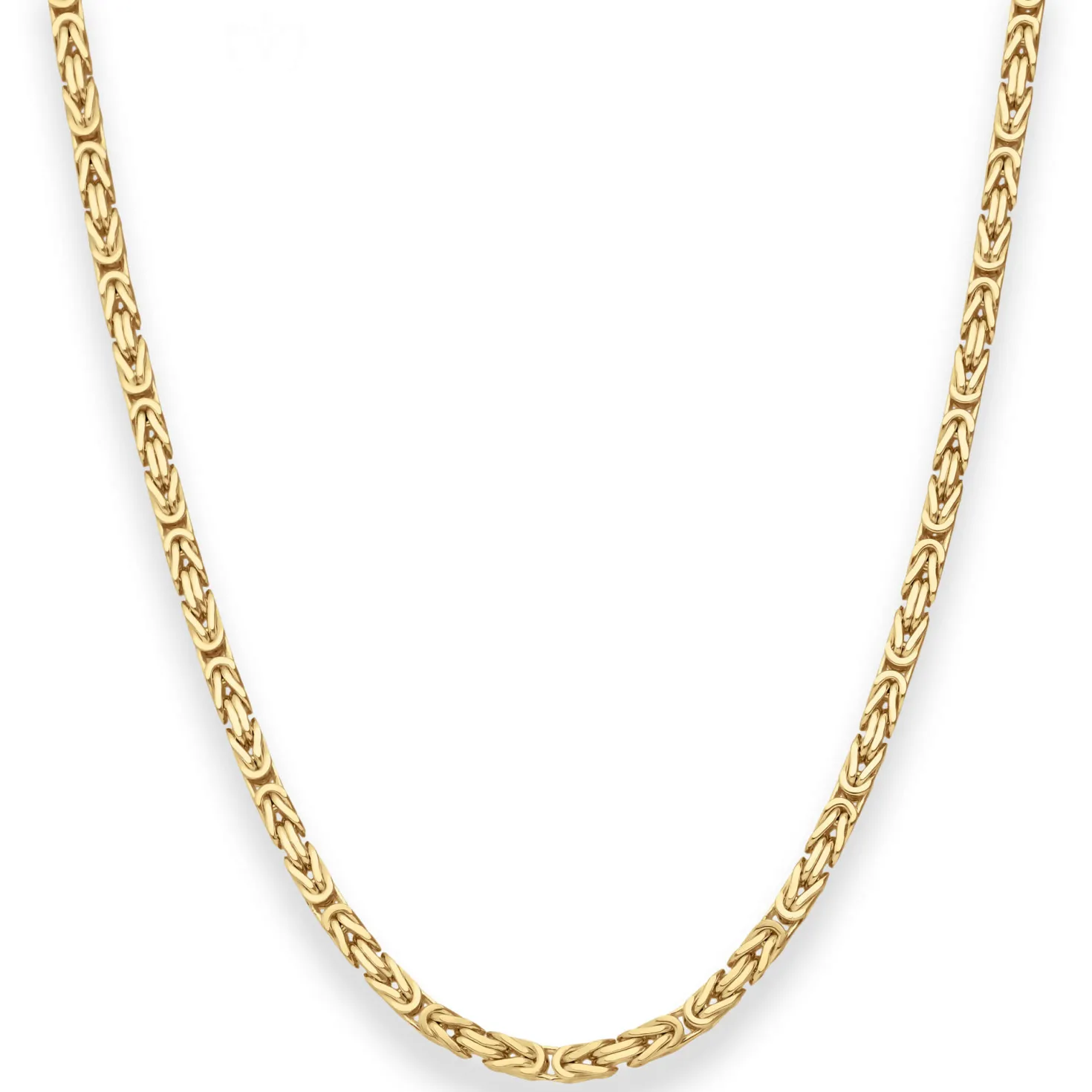 3,2mm Königskette Goldkette Collier Halskette aus 333 Gold Gelbgold 50cm