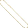 2,8mm Königskette Halskette Collier aus 333 Gold Gelbgold massiv 50cm
