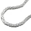 4mm Königskette Halskette Kette Collier, 925 Silber, 55cm, Unisex
