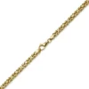 8mm Königskette Kette Halskette aus 750 Gold Gelbgold 70cm Herren