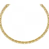 9mm Königskette Kette Halskette aus 585 Gold Gelbgold 70cm Herren