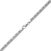 9mm Königskette Kette Halskette aus 585 Gold Weißgold 60cm Herren