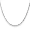 2,8mm Königskette Silberkette Collier Halskette aus 925 Silber 55cm