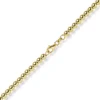 4mm Kugelkette Halskette Collier aus 585 Gold Gelbgold glatt glänzend 50cm