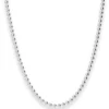 3mm Kugelkette Silberkette Collier Halskette aus 925 Silber 70cm