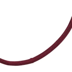 2mm Lederschnur Lederkette aus dunkelrotem Leder Lederschmuck, 100cm