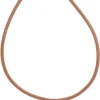 2mm Lederschnur Lederkette aus braunem Leder Lederschmuck, 100cm