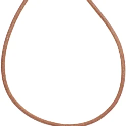 2mm Lederschnur Lederkette aus braunem Leder Lederschmuck, 100cm