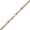 8,5mm Monte Carlo Armband aus 750 Gold Gelbgold Weißgold massiv bicolor 22cm