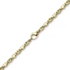 6,5mm Monte Carlo Kette Halskette aus 585 Gold Gelbgold massiv 65cm