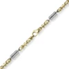 7mm Monte Carlo Kette Halskette 585 Gold Gelbgold Weißgold massiv bicolor 70cm