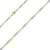 2,5mm Monte Carlo Kette Halskette aus 585 Gold Gelbgold Weißgold massiv 55cm