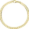 4,6mm Panzerarmband Armband Armschmuck aus 333 Gold Gelbgold 21cm
