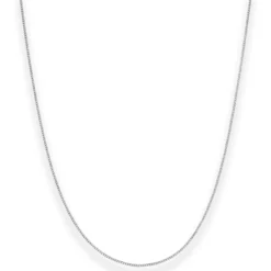 1,1mm Panzerkette Goldkette Collier Halskette aus 585 Gold Weißgold 40cm