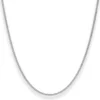 1,7mm Panzerkette Goldkette Collier Halskette aus 333 Gold Weißgold 42cm
