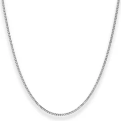 1,7mm Panzerkette Goldkette Collier Halskette aus 333 Gold Weißgold 42cm