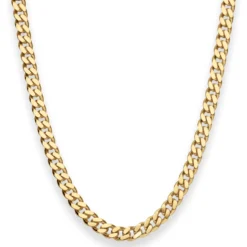 6,3mm Panzerkette Goldkette Collier Halskette aus 333 Gold Gelbgold 60cm