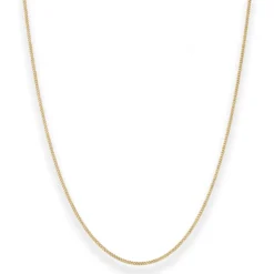 1,2mm Panzerkette Goldkette Collier Halskette aus 585 Gold Gelbgold 40cm