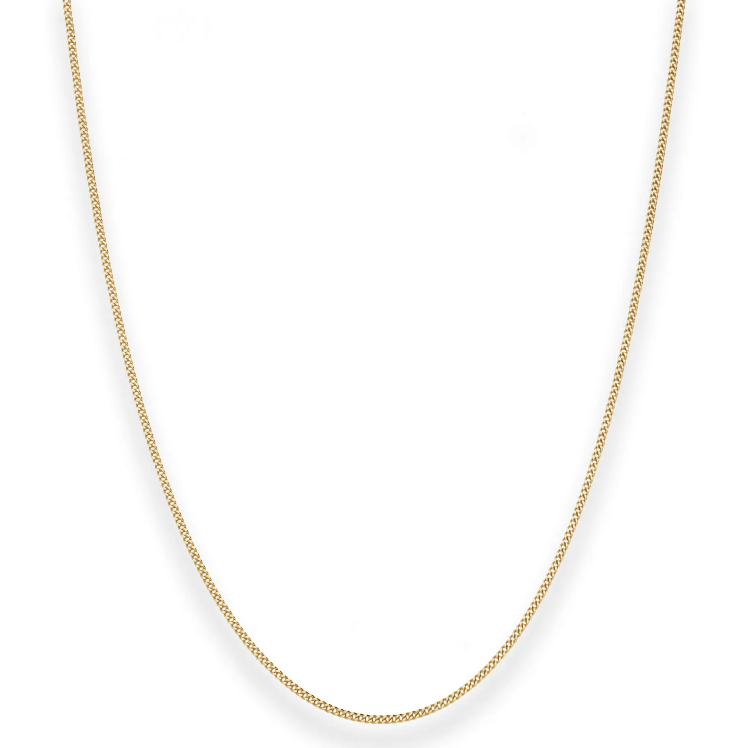 1,2mm Panzerkette Goldkette Collier Halskette aus 585 Gold Gelbgold 40cm