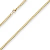 4,1mm Panzerkette Goldkette Collier Halskette aus 333 Gold Gelbgold 50cm