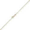 1,1mm Panzerkette Goldkette Collier Halskette aus 375 Gold Gelbgold 45cm