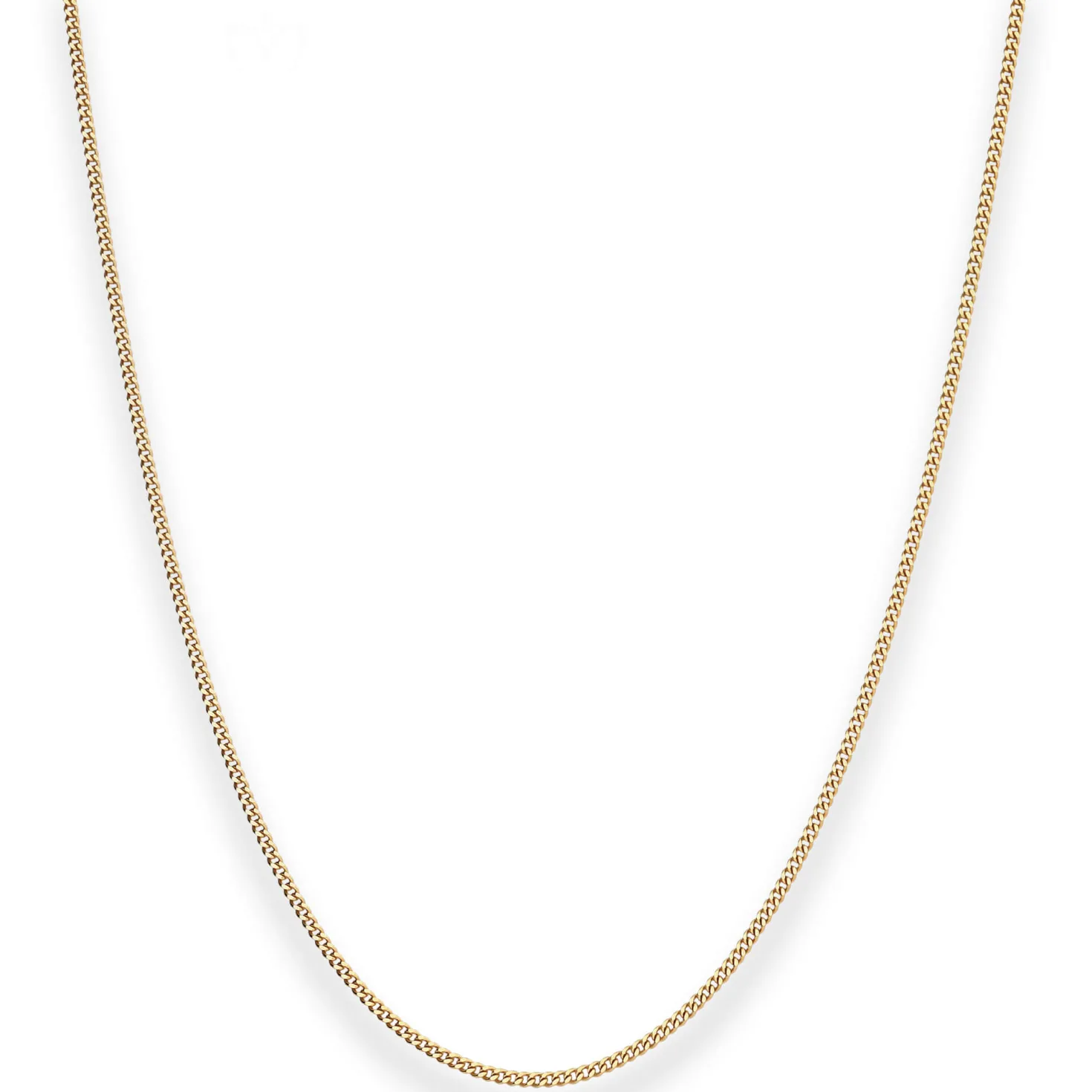 1,4mm Panzerkette Goldkette Collier Halskette aus 333 Gold Gelbgold 55cm