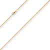1,4mm Panzerkette Goldkette Collier Halskette aus 750 Gold Gelbgold 55cm