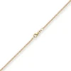 1,7mm Panzerkette Goldkette Collier Halskette aus 750 Gold Gelbgold 60cm