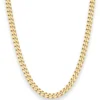 5,4mm Panzerkette Goldkette Collier Halskette aus 333 Gold Gelbgold 55cm