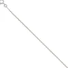 1,3mm Panzerkette Halskette Collier Goldkette 585 Gold Weißgold 50cm