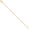 1,3mm Panzerkette Halskette Collier Goldkette 333 Gelbgold Gold 45cm