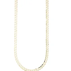 6,6mm Panzerkette Kette Collier aus 333 Gold Gelbgold 50cm Halskette Halsschmuck