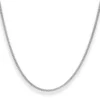 1,7mm Panzerkette Silberkette Collier Halskette aus 925 Silber rhodiniert 45cm