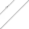 2,1mm Panzerkette Silberkette Collier Halskette aus 925 Silber rhodiniert 50cm