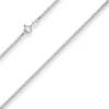 2,1mm Panzerkette Silberkette Collier Halskette aus 925 Silber 70cm