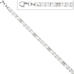 5,2mm Panzersteg-Armband Armkette Armschmuck aus 925 Silber 19cm