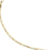 3,8mm Panzer-Steg Armband Armschmuck Goldarmband aus 333 Gold Gelbgold 19cm