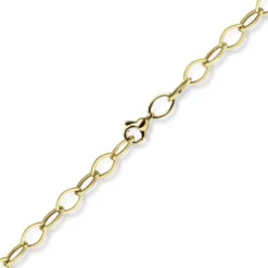 7mm Phantasie Armband Armkette aus 585 Gold Gelbgold glänzend 21cm