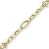 16mm Phantasie-Armband Armkette aus 585 Gold Gelbgold 21cm